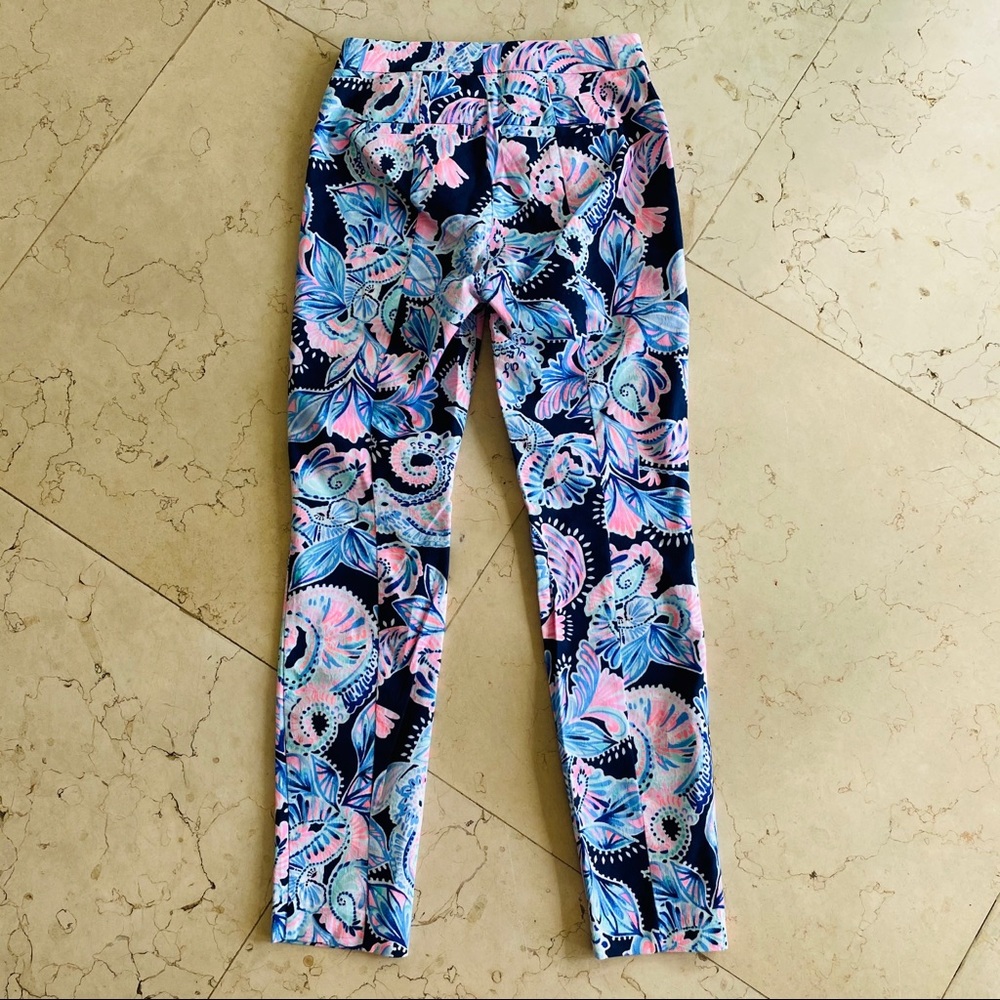 Lilly Pulitzer 29" Kelly Skinny Ankle Stretch Pant - Picture 6 of 7